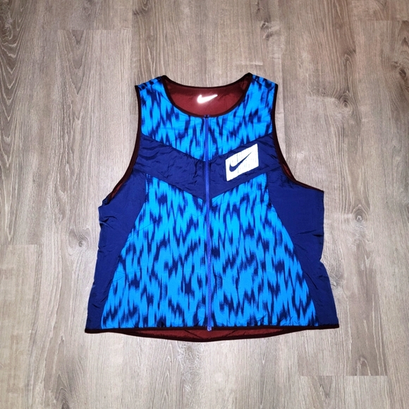 Nike Other - BRAND NEW Nike AeroLayer Wild Run Reversible Vest Men's Size 2XL